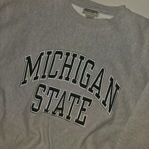Steve and Barry's Sweater Michigan State Spartans Men's Size L Gray
